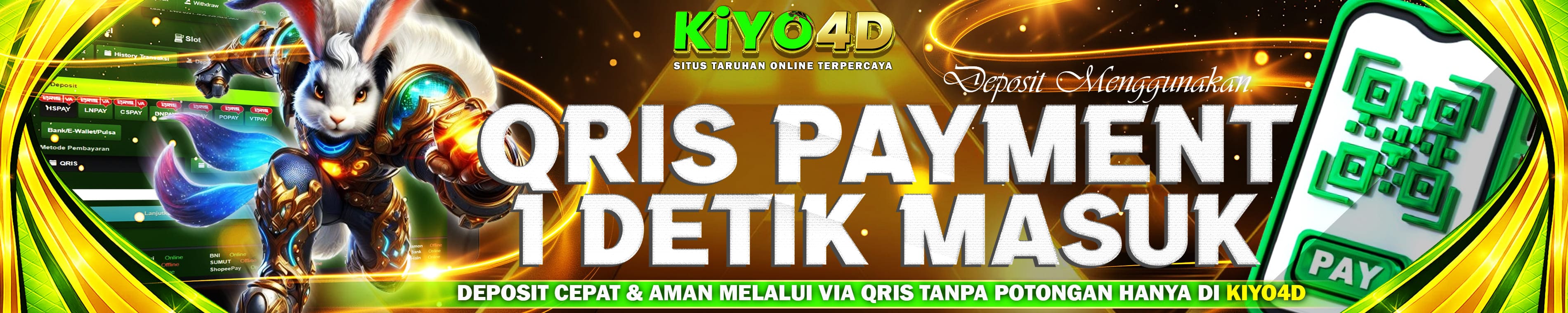 KIYO4D  QRIS PAYMENT 1 DETIK LANGSUNG MASUK